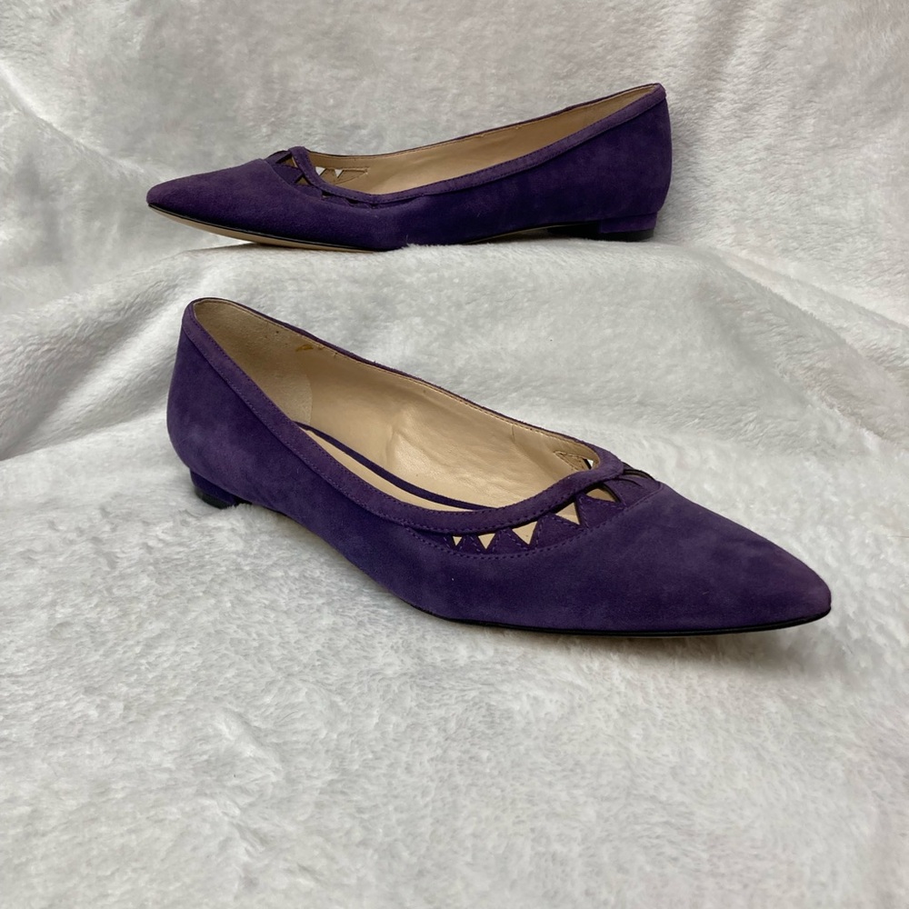 Nine West Violet Suede Flats